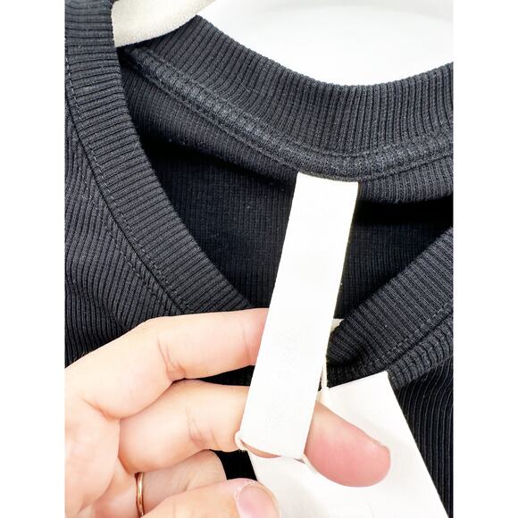 Dion Lee Cut-Out Ribbed Top in Black XS NWT - Picture 5 of 9